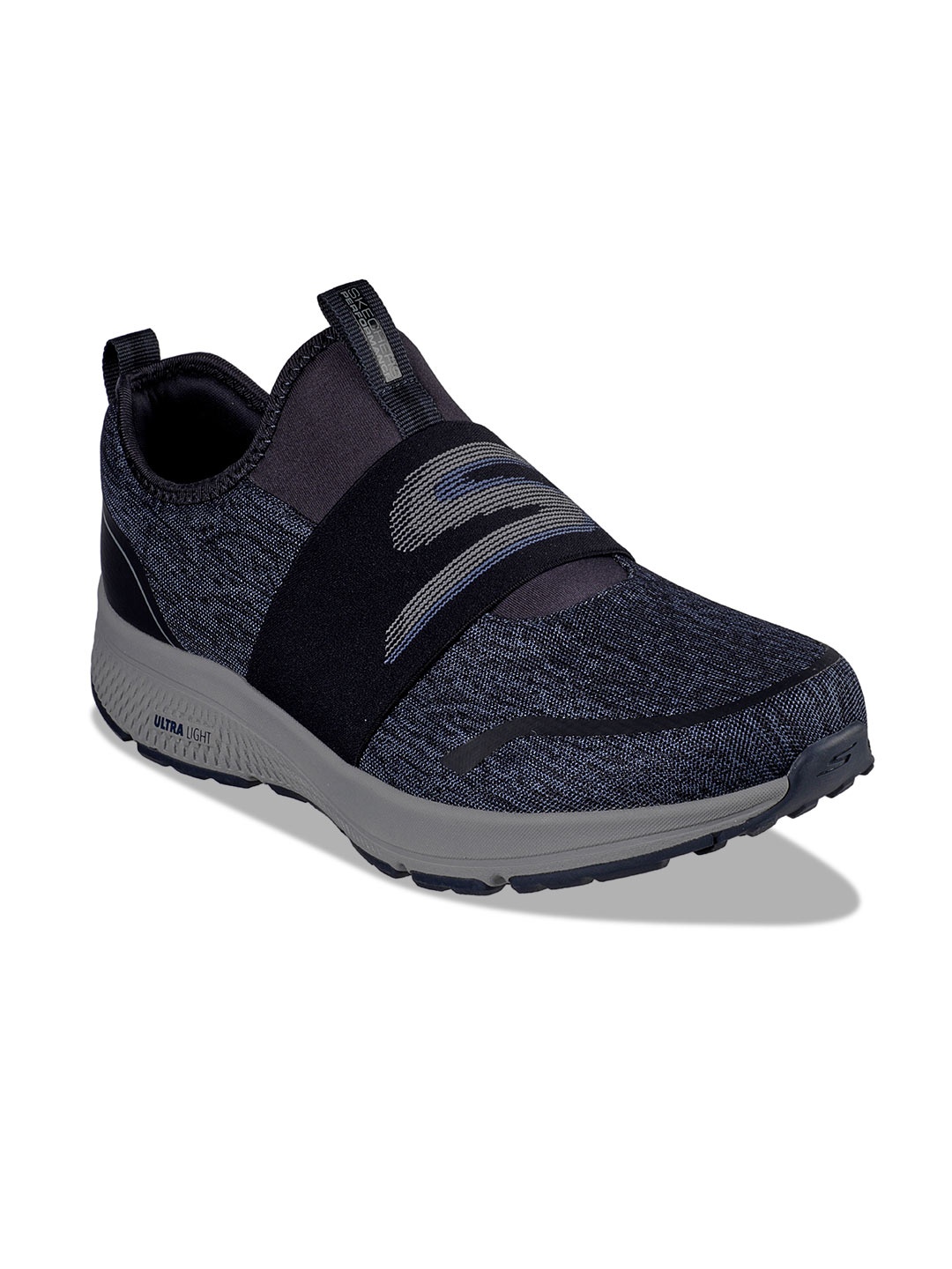 

Skechers Mens Go Run Consistent - Ambition Casual Slip-On Shoe, Navy blue