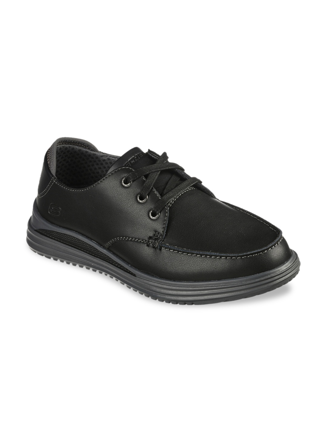 

Skechers Men Black Derbys