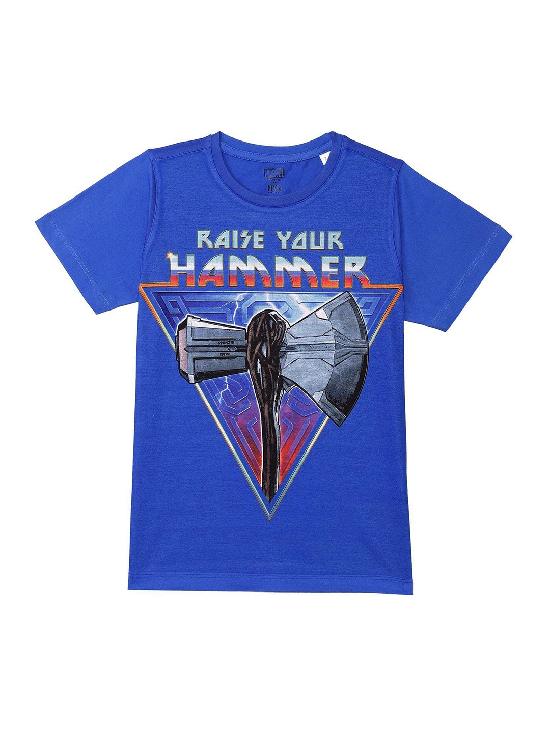 

Marvel by Wear Your Mind Boys Blue Printed T-shirt