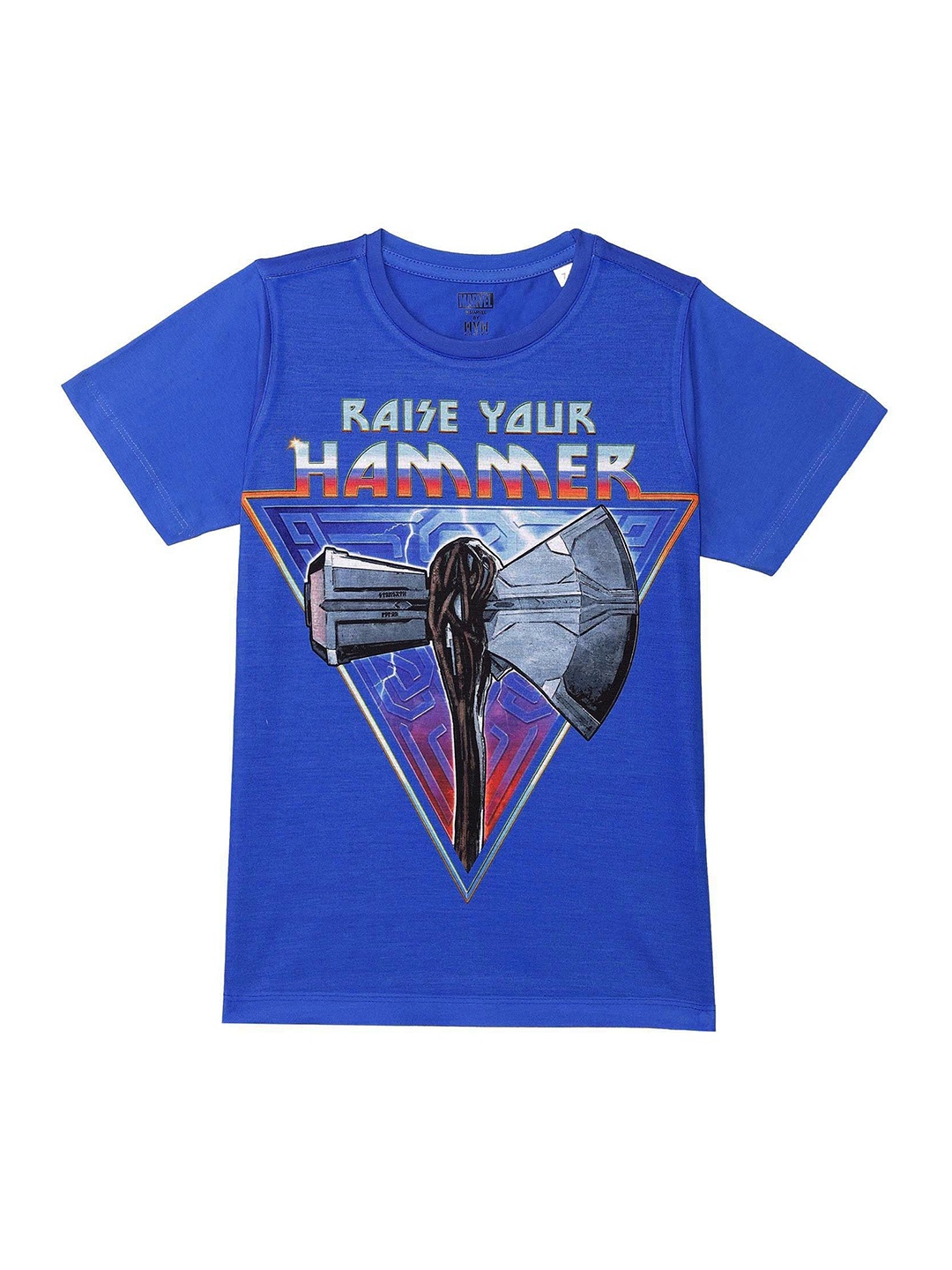 

Marvel by Wear Your Mind Boys Blue Printed T-shirt