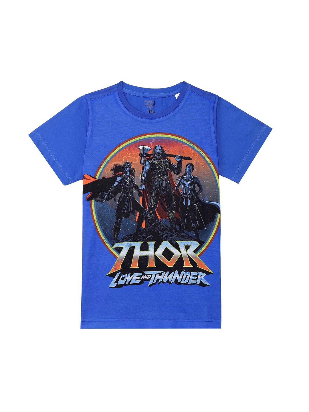 

Marvel by Wear Your Mind Boys Blue Graphic Printed T-shirt