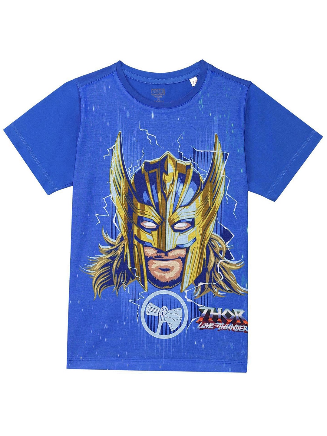 

Marvel by Wear Your Mind Boys Blue Printed T-shirt