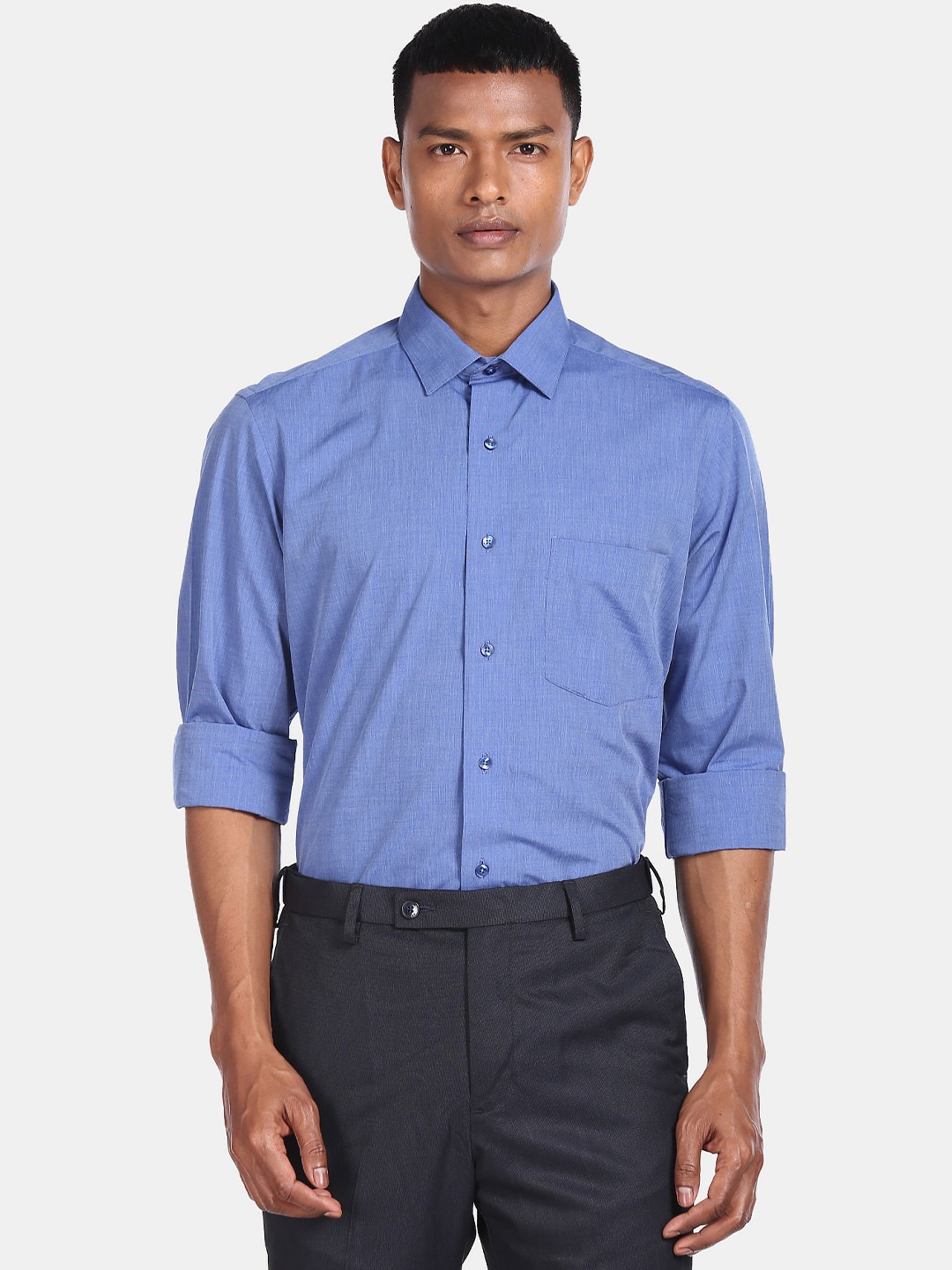 

Arrow Men Blue Casual Shirt