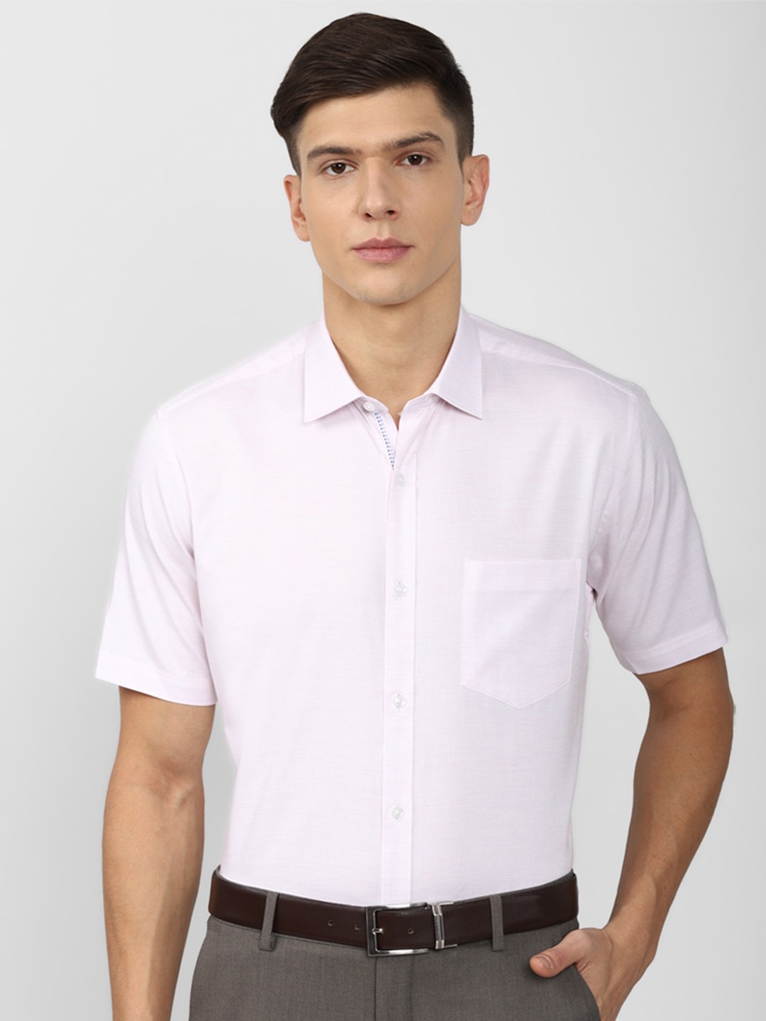 

Van Heusen Men White Formal Shirt