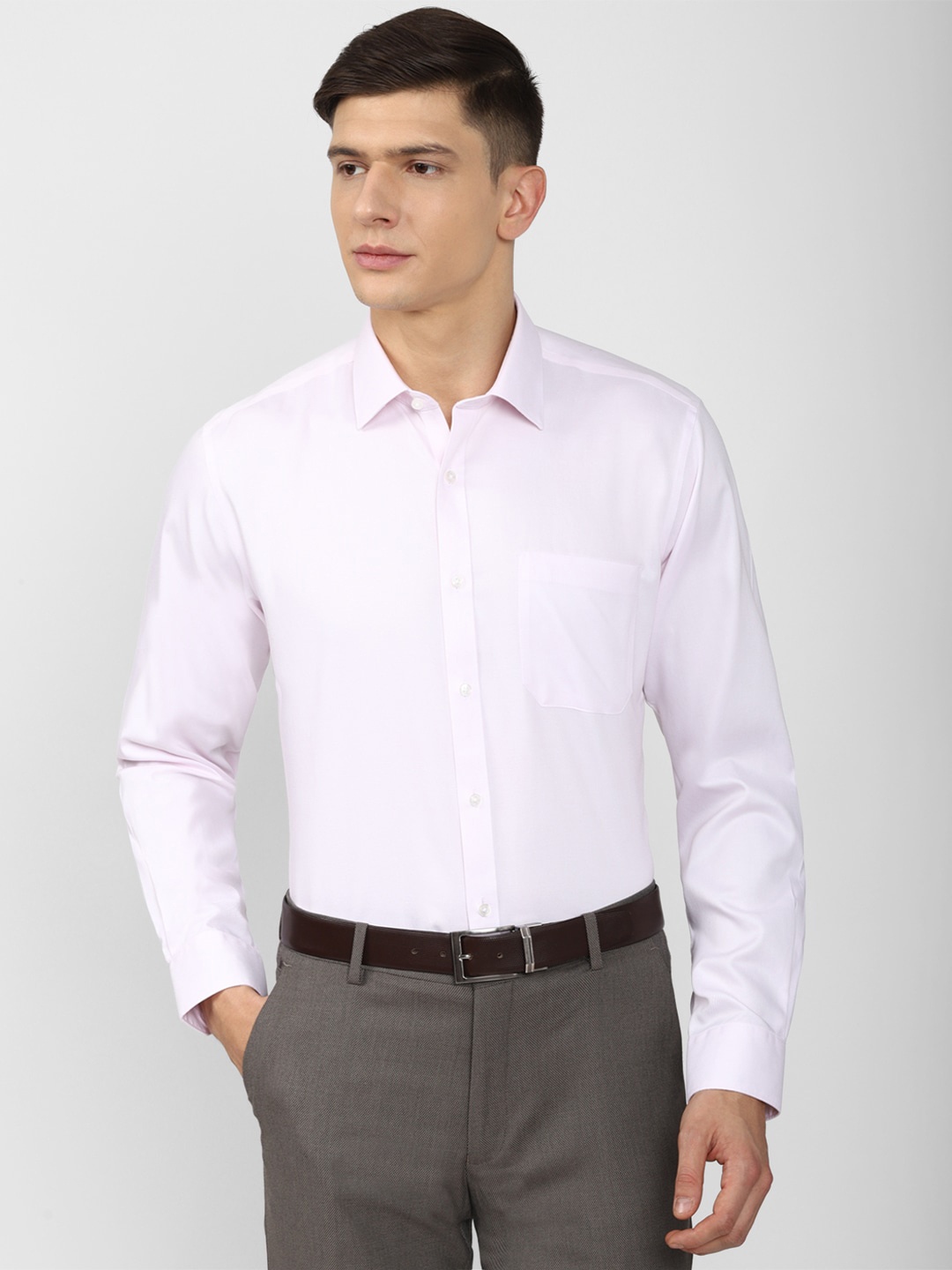 

Van Heusen Men White Regular Fit 100% Cotton Formal Shirt