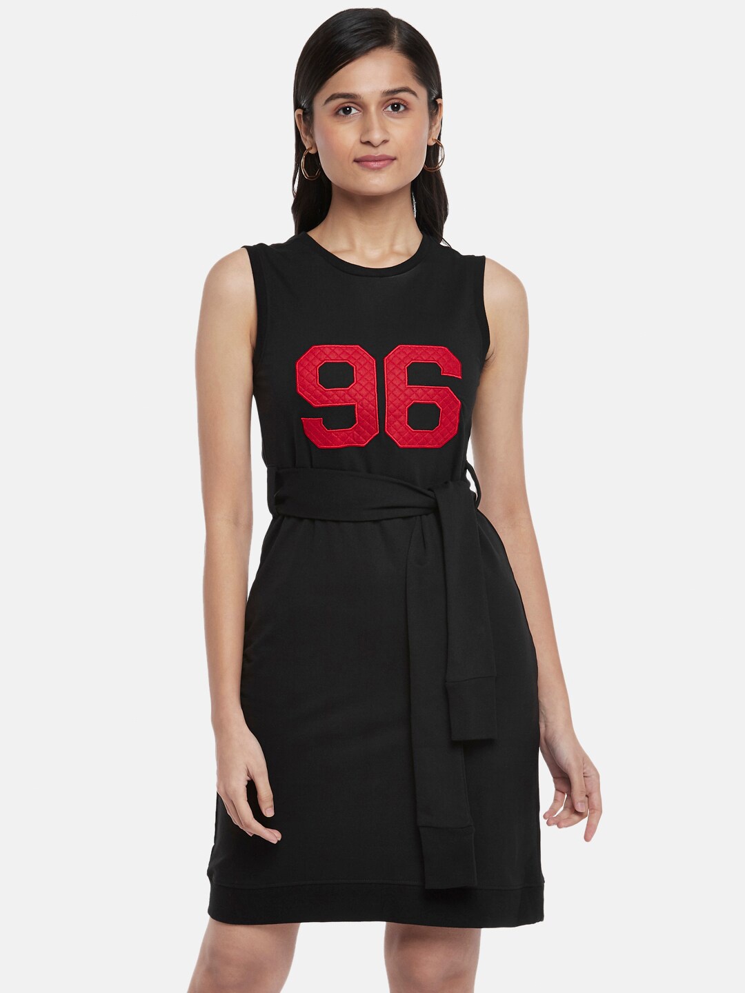 

People Women Black Sheath Dress