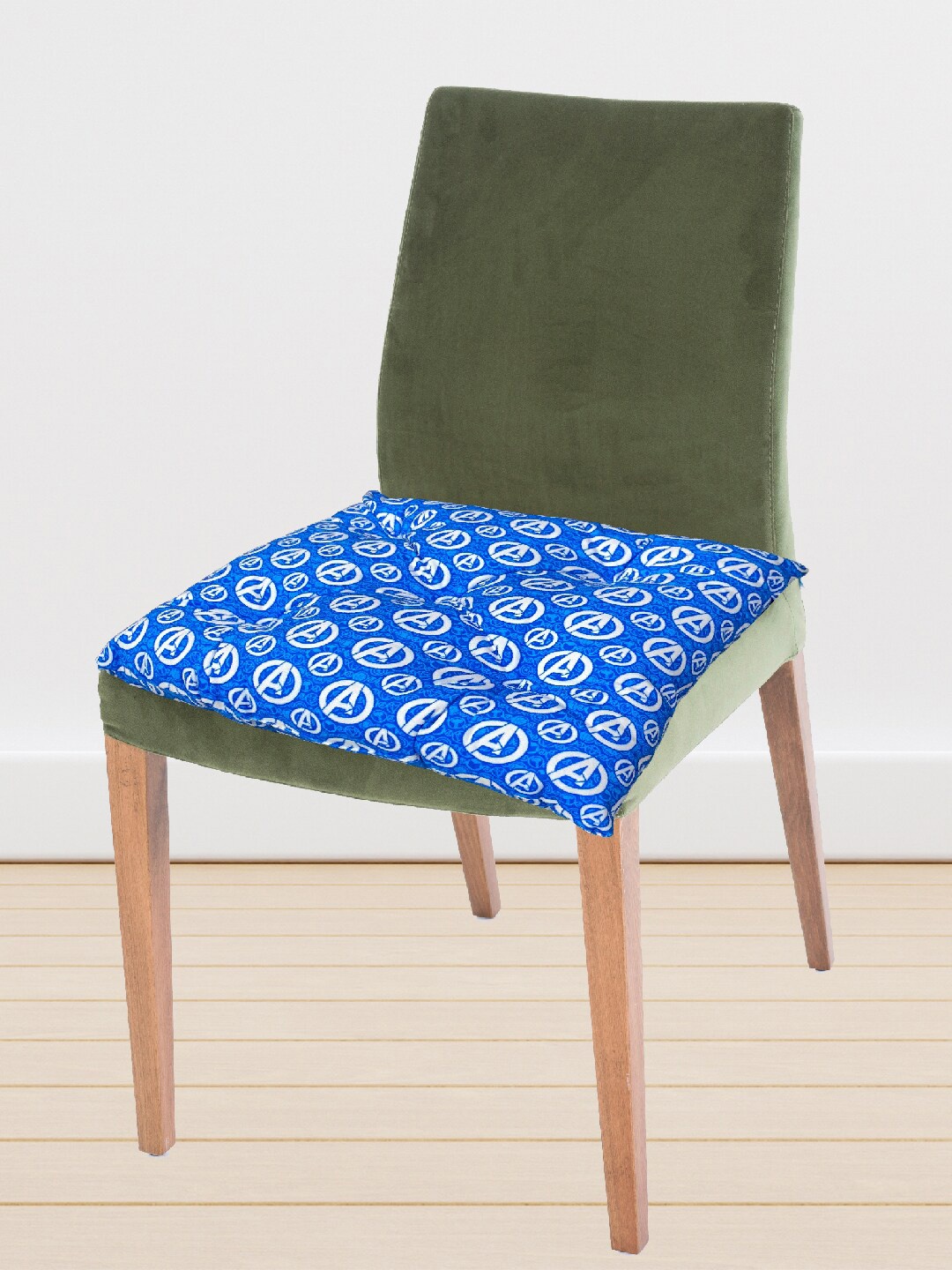 

Marvel Blue Avengers Printed Chair Pad