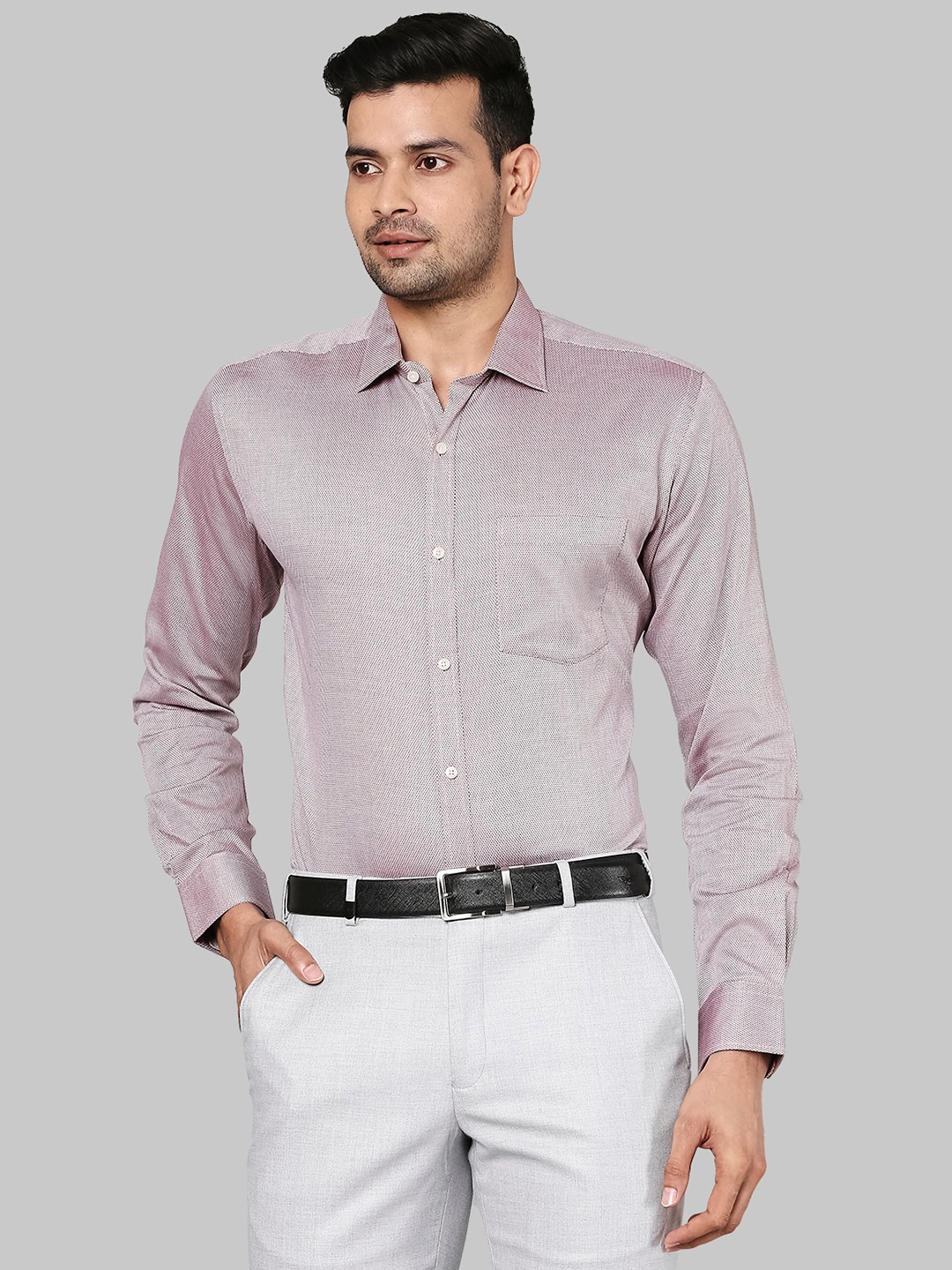 

Park Avenue Men Red Formal Shirt