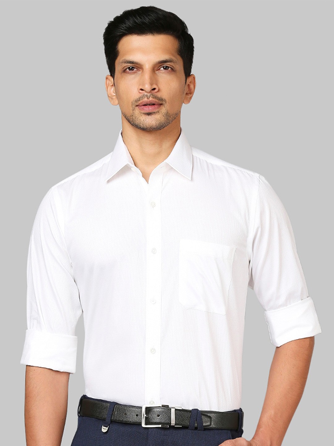 

Raymond Men White Formal Cotton Shirt