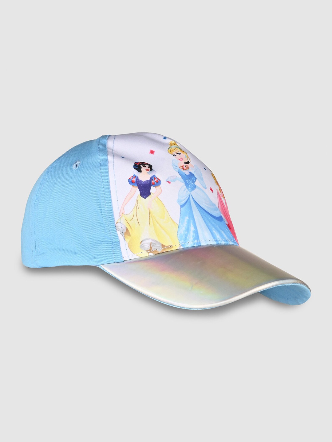 

Disney Girls Blue & Pink Printed Baseball Cap