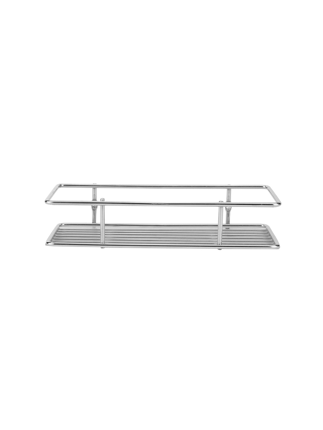 

Athome by Nilkamal Silver Net Shelf Bathroom Accessories