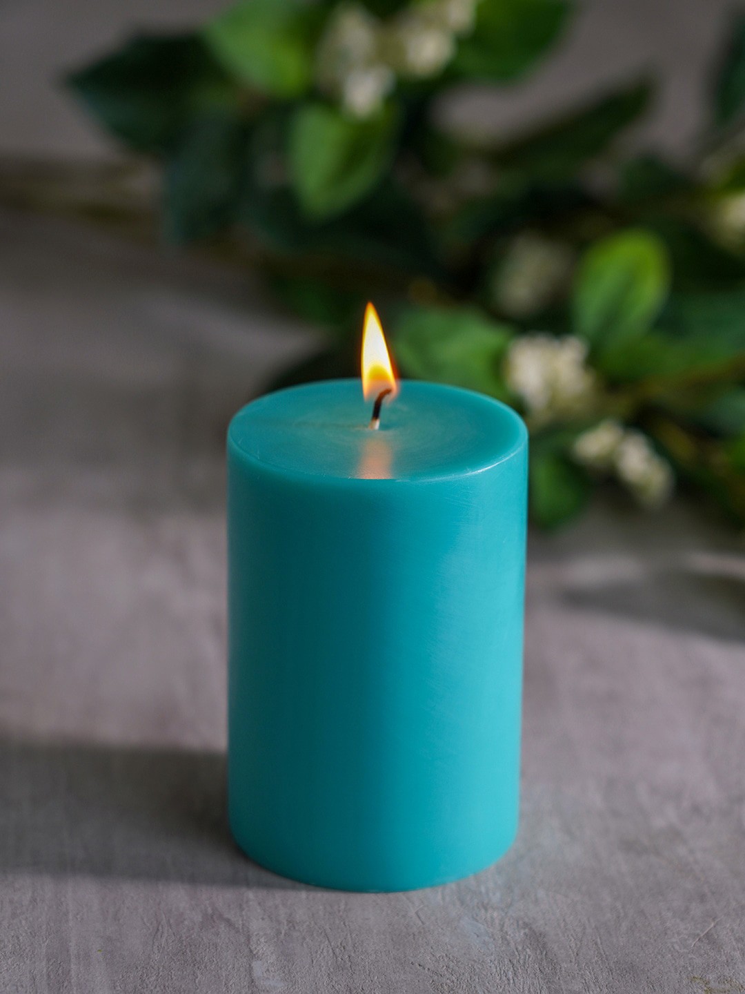 

Pure Home and Living Blue Large Candles