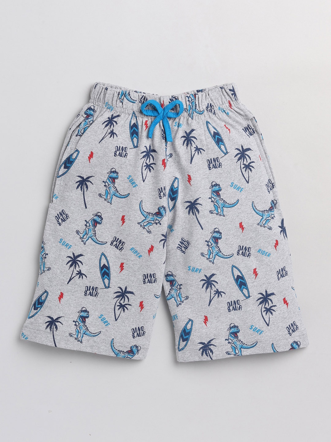

Toonyport Boys Grey Printed Outdoor Shorts