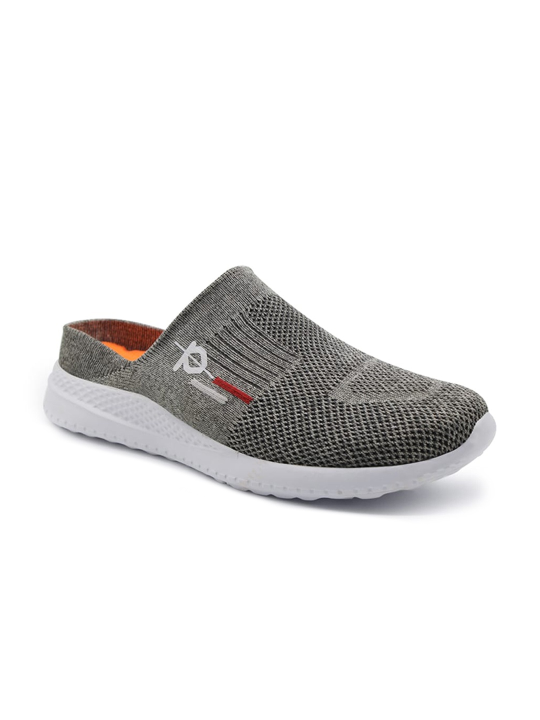 

Provogue Men Grey Woven Design Slip-On Sneakers