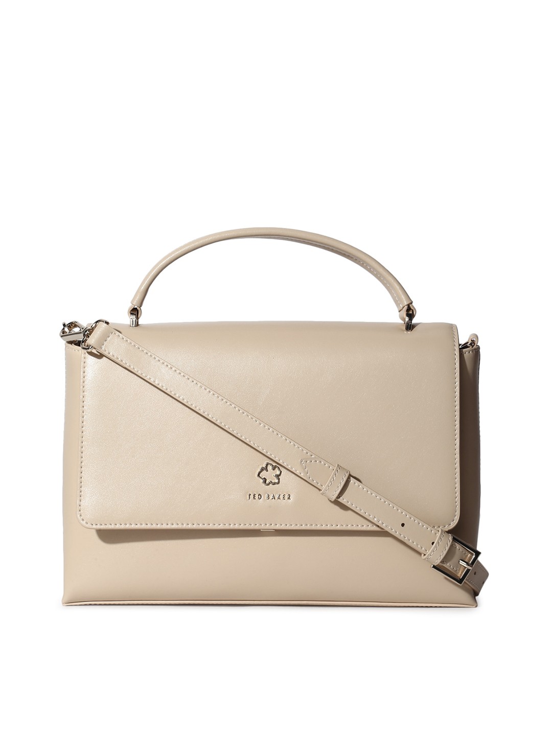 

Ted Baker Pink Leather Structured Satchel