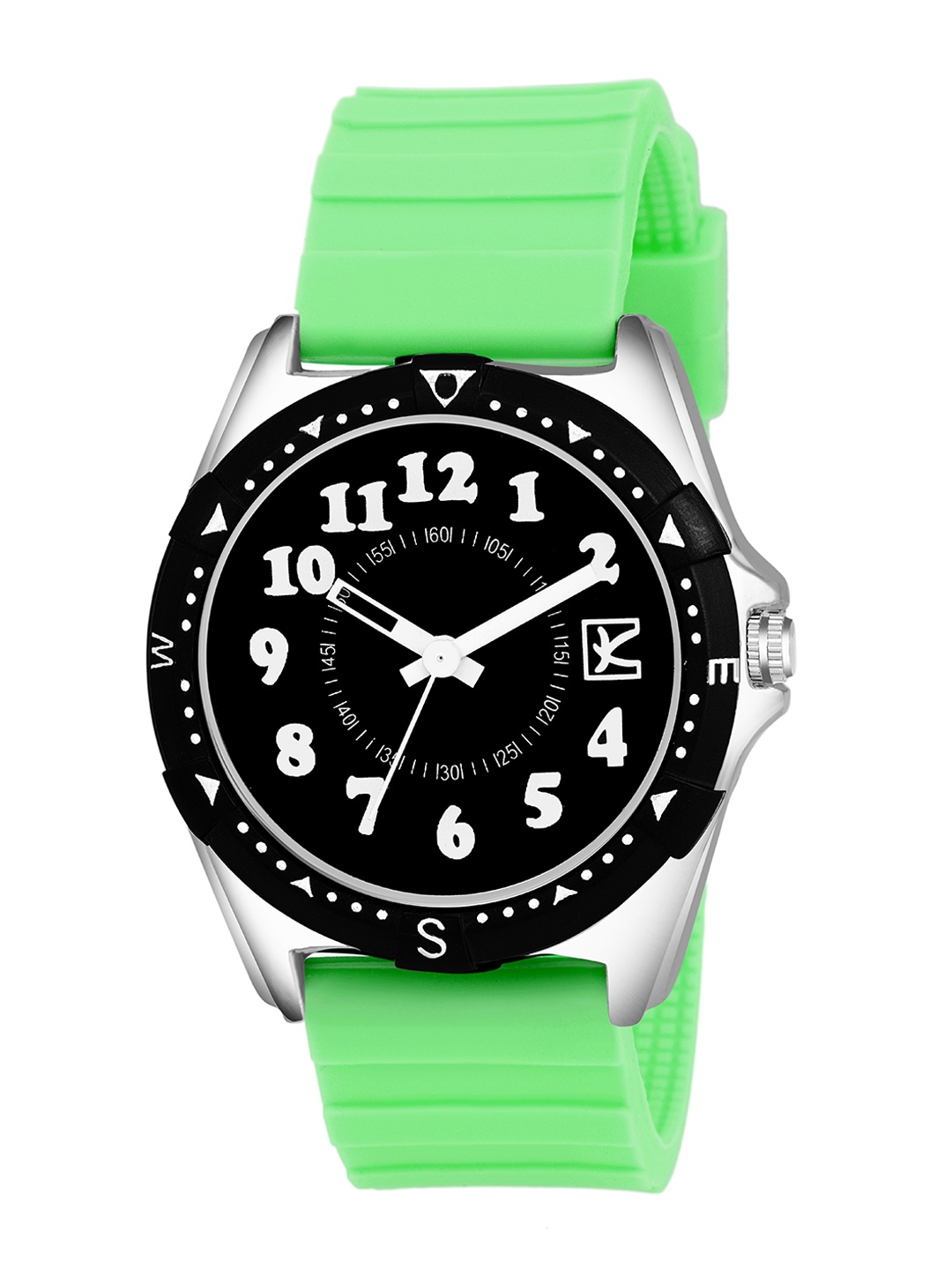 

Kool Kidz Unisex Kids Multicoloured Dial & Green Straps Analogue Watch KOOL KIDZ DMK 044N GR