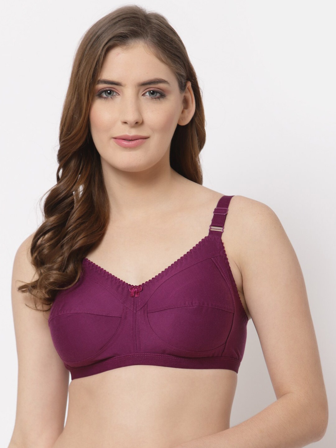 

CUKOO Purple Bra Non Padded