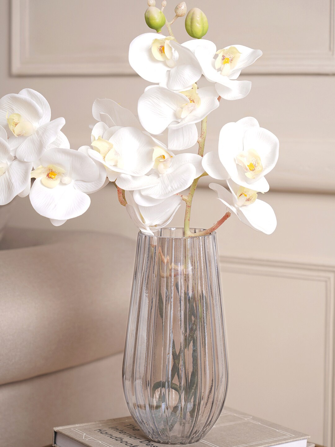 

Pure Home and Living Brown Large Lustre Vase