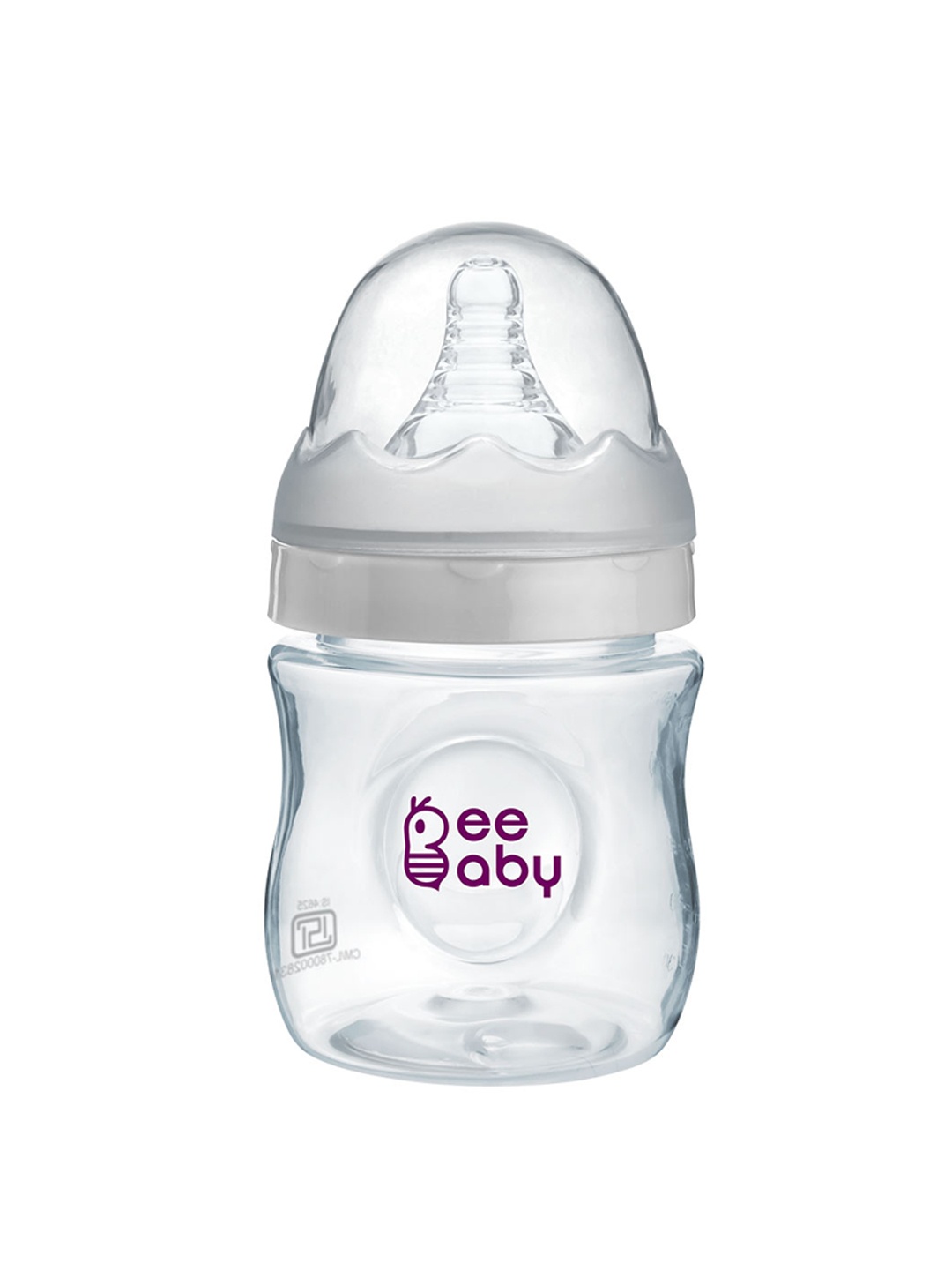 

Beebaby Kids Ease Wide Neck Baby Feeding Bottle, 150 ML, White
