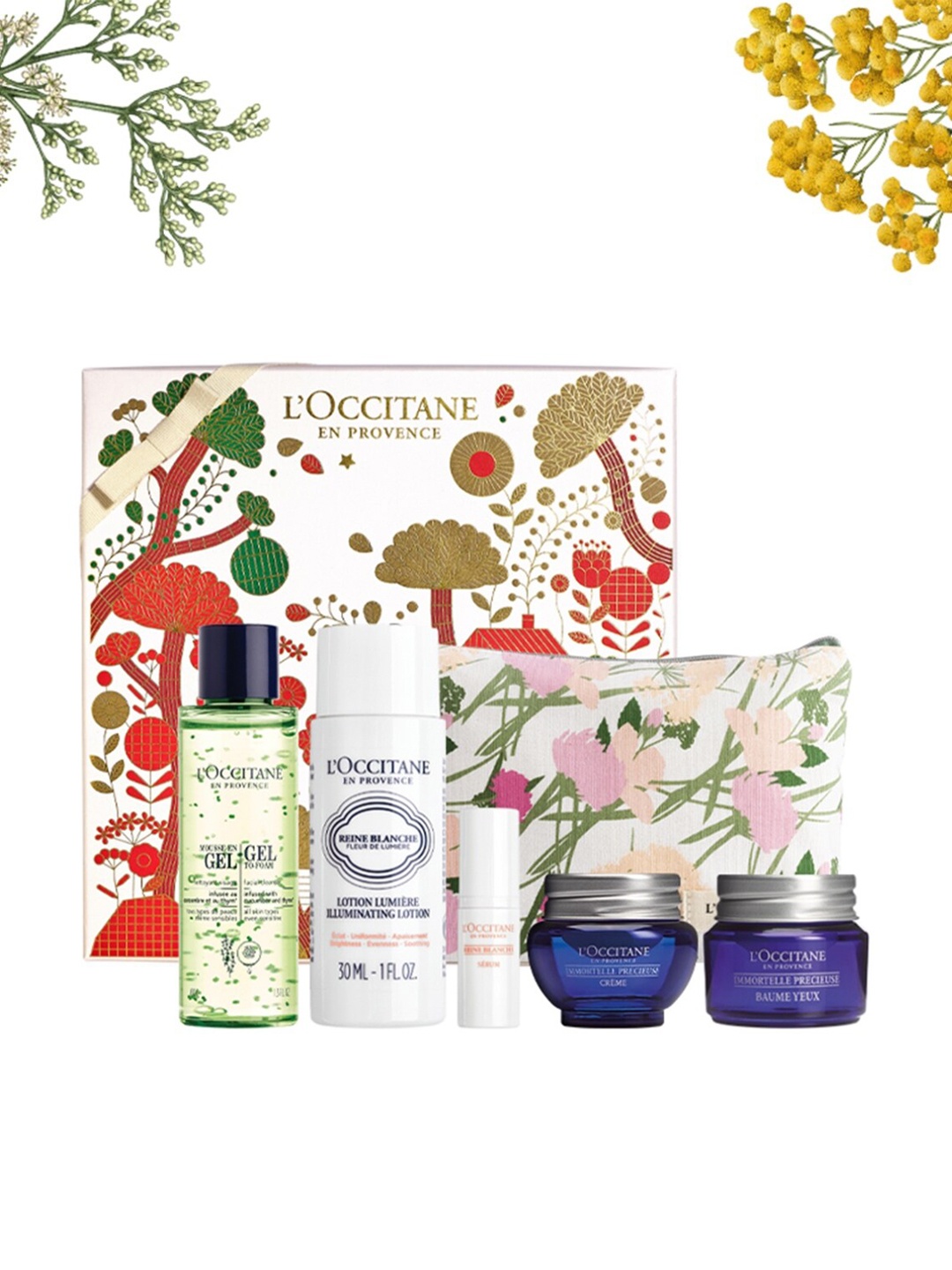 

LOccitane en Provence Brightening Skincare Gift Set, White
