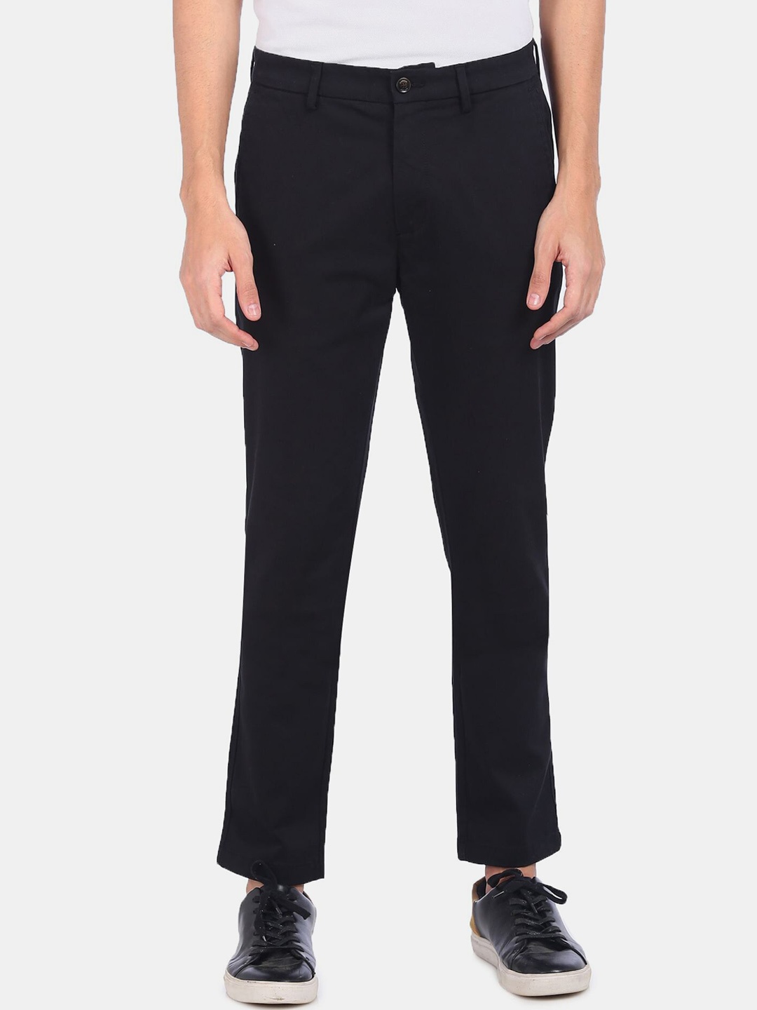 

Arrow Sport Men Black Trousers