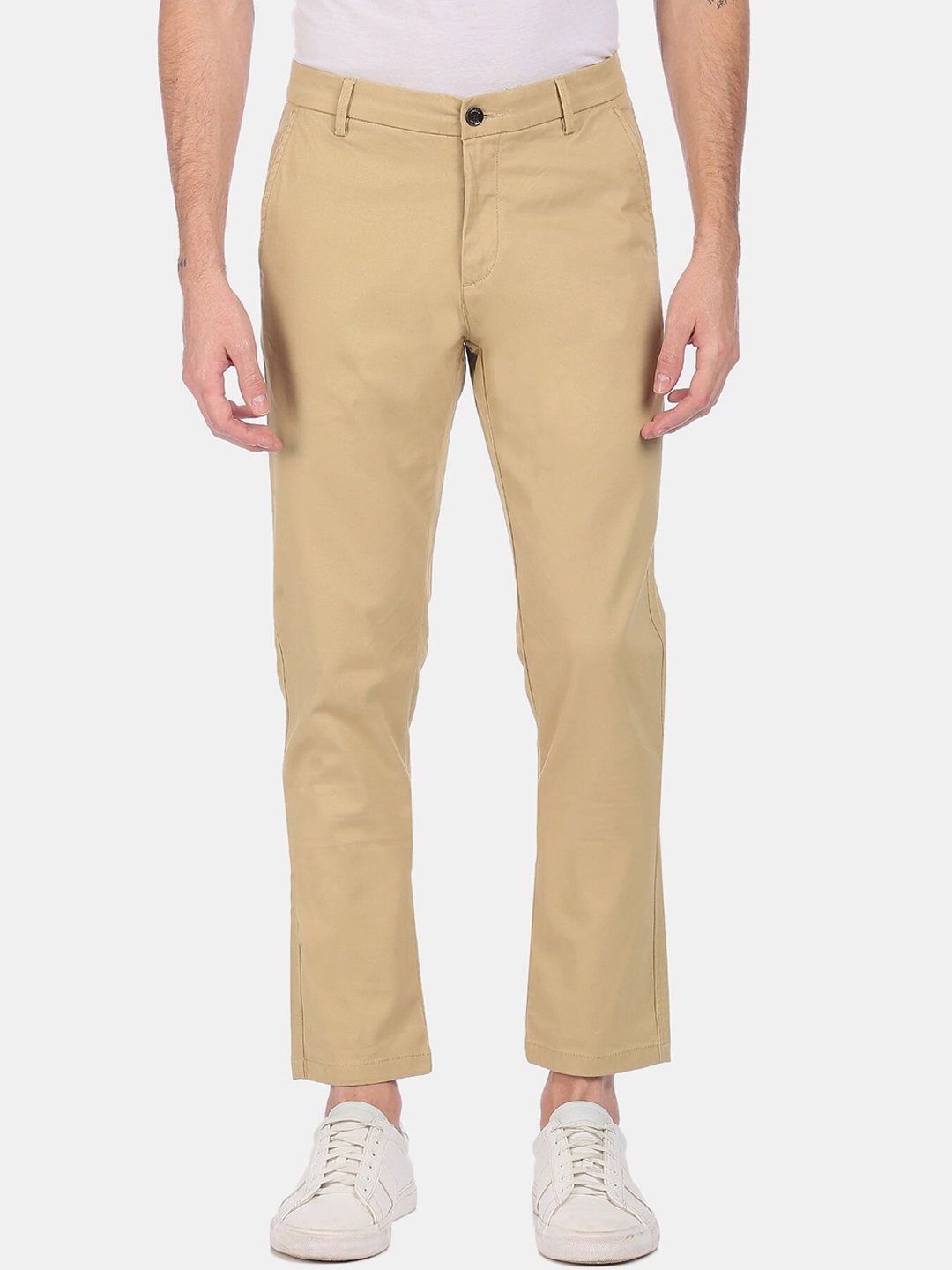 

Arrow Sport Men Brown Mid Rise Casual Trousers