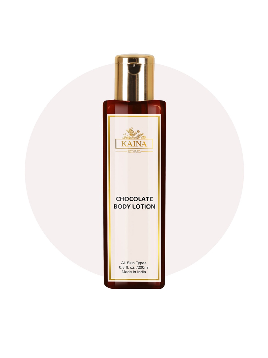 

Kaina skincare Chocolate Body Lotion for All Skin Types - 200ml, Beige