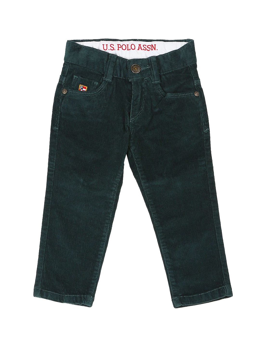 

U S Polo Assn Boys Green Trousers