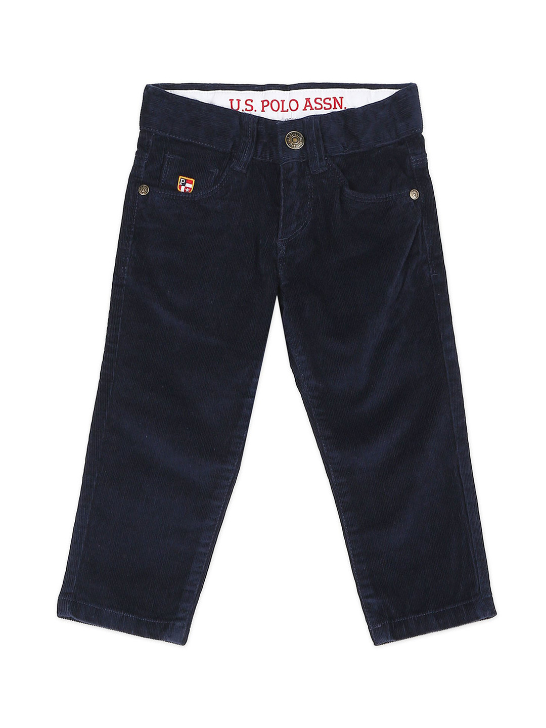 

U S Polo Assn Boys Blue Solid Trousers