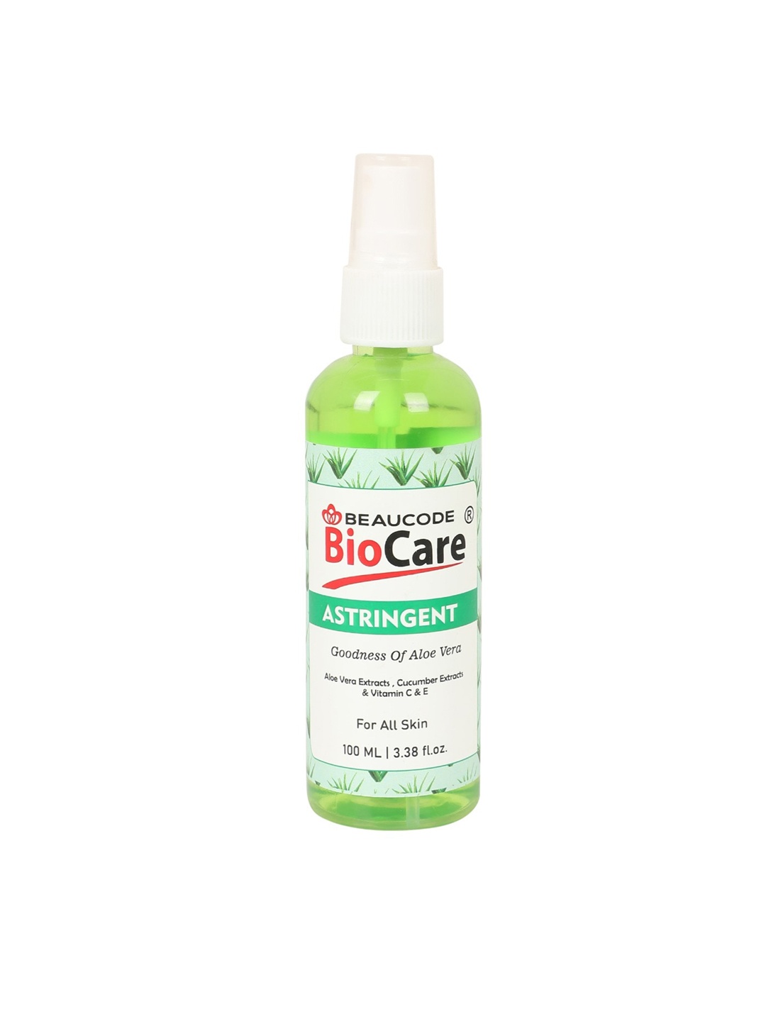 

BEAUCODE BIOCARE Astringent with Aloe Vera & Cucumber Extracts - 100ml, Green