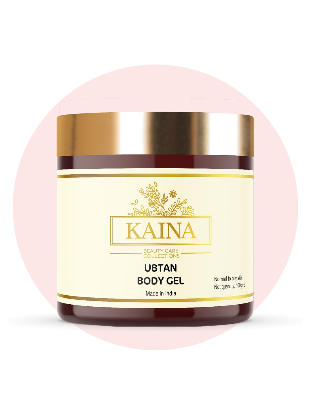 

Kaina Skincare Ubtan Body Gel - 100 g, Cream