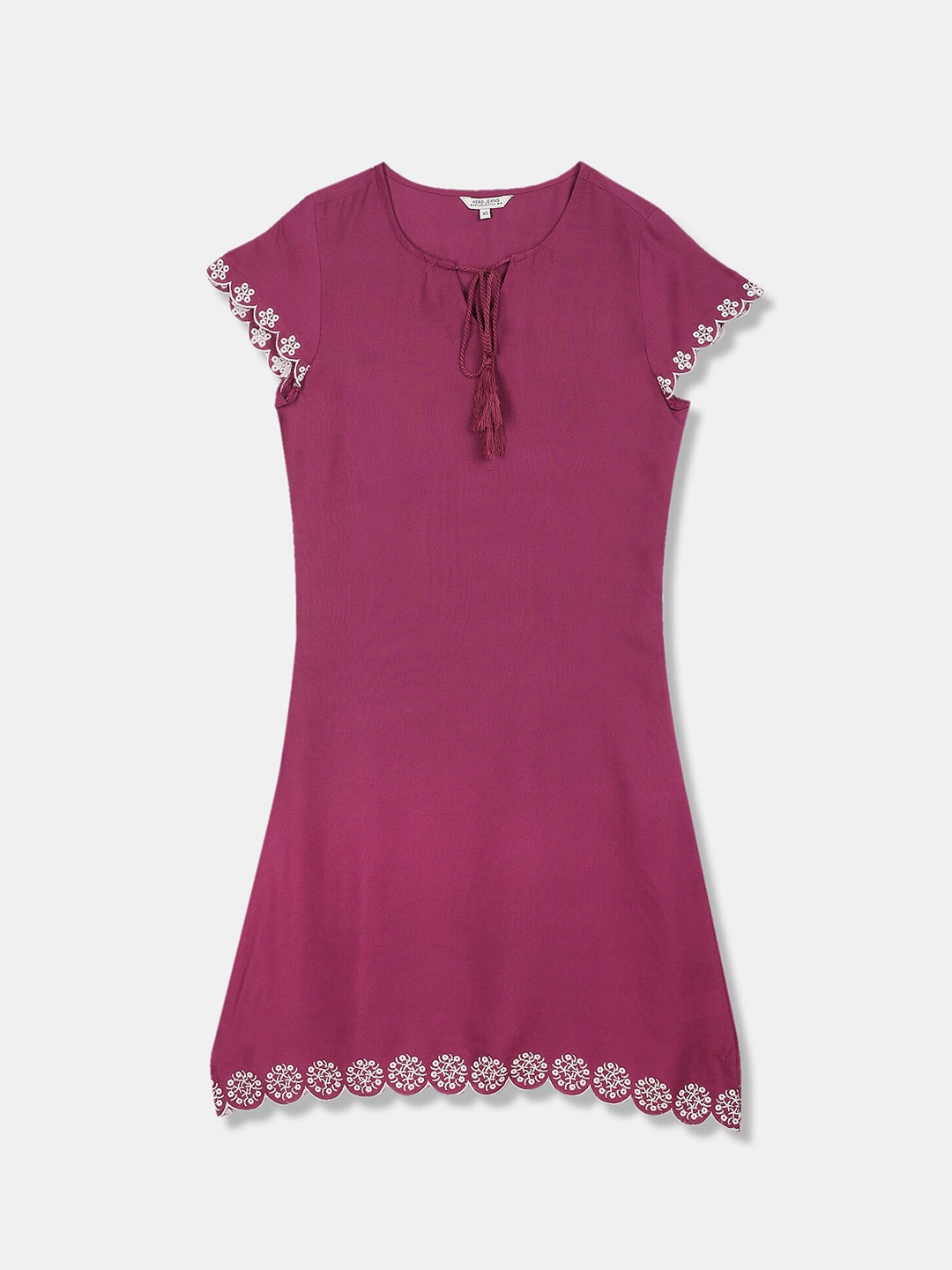 

Aeropostale Purple A-Line Dress