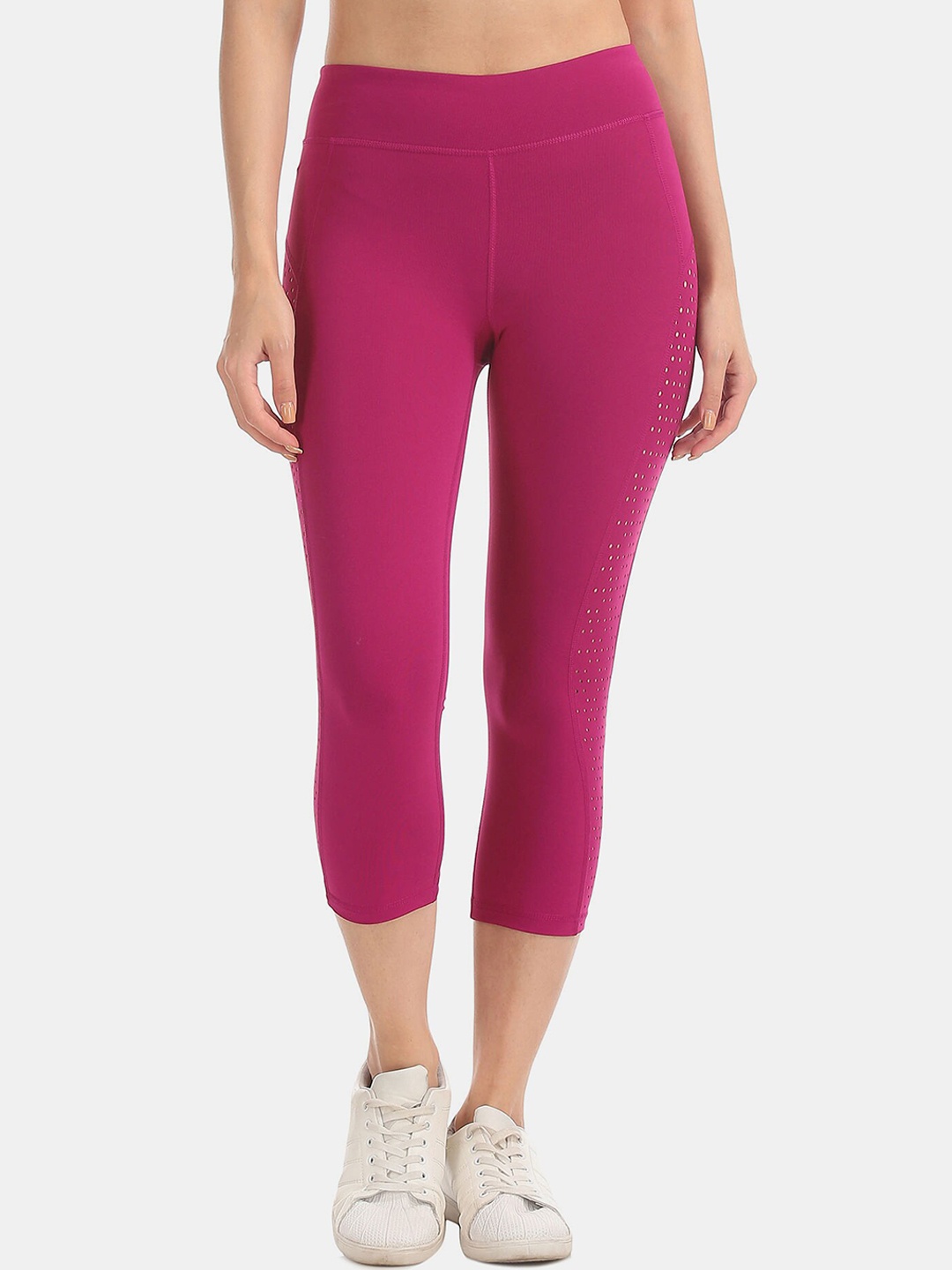 

Aeropostale Women Pink Leggings