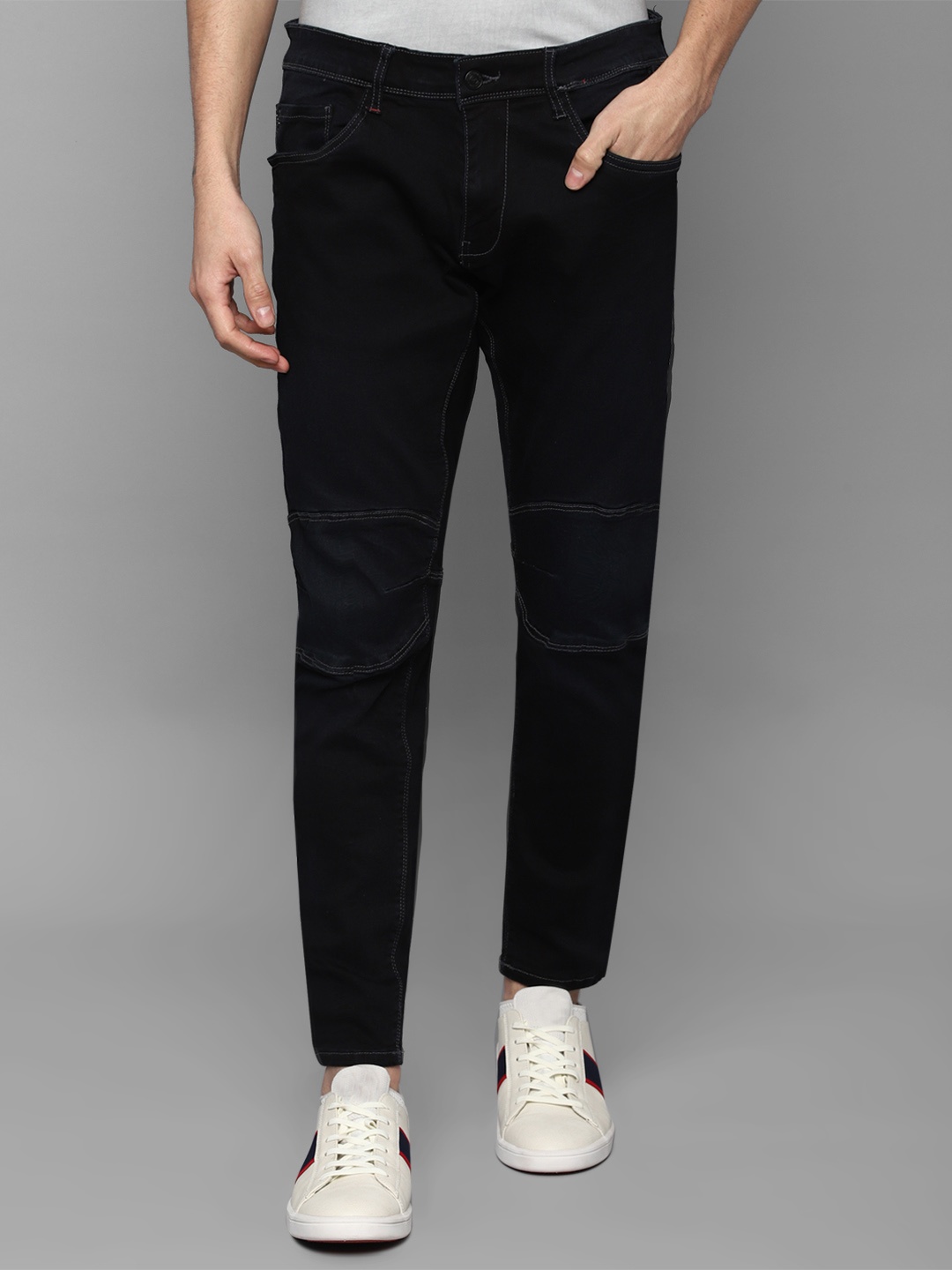 

Allen Solly Men Black Mid-Rise Jeans