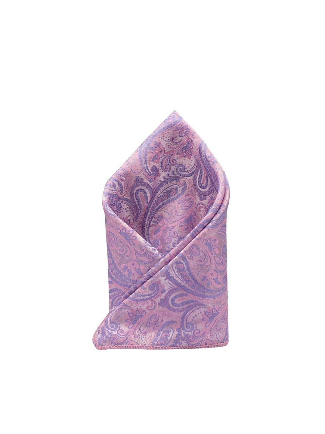 

The Tie Hub Men Pink & Purple Printed Pocket Squares