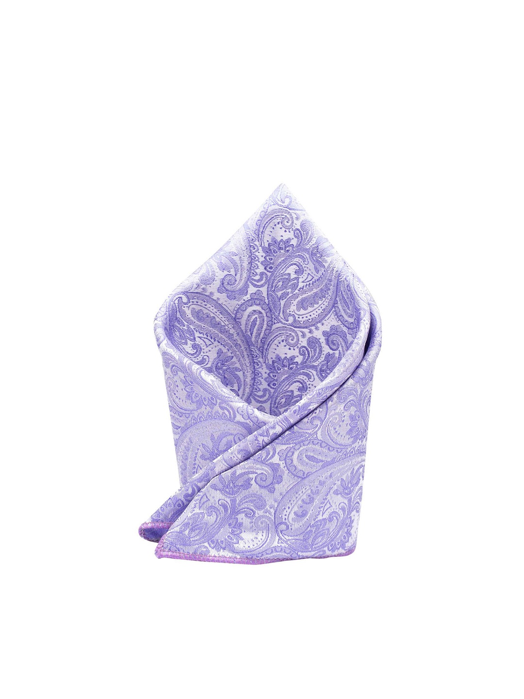 

The Tie Hub Men Purple Printed Pocket Squares