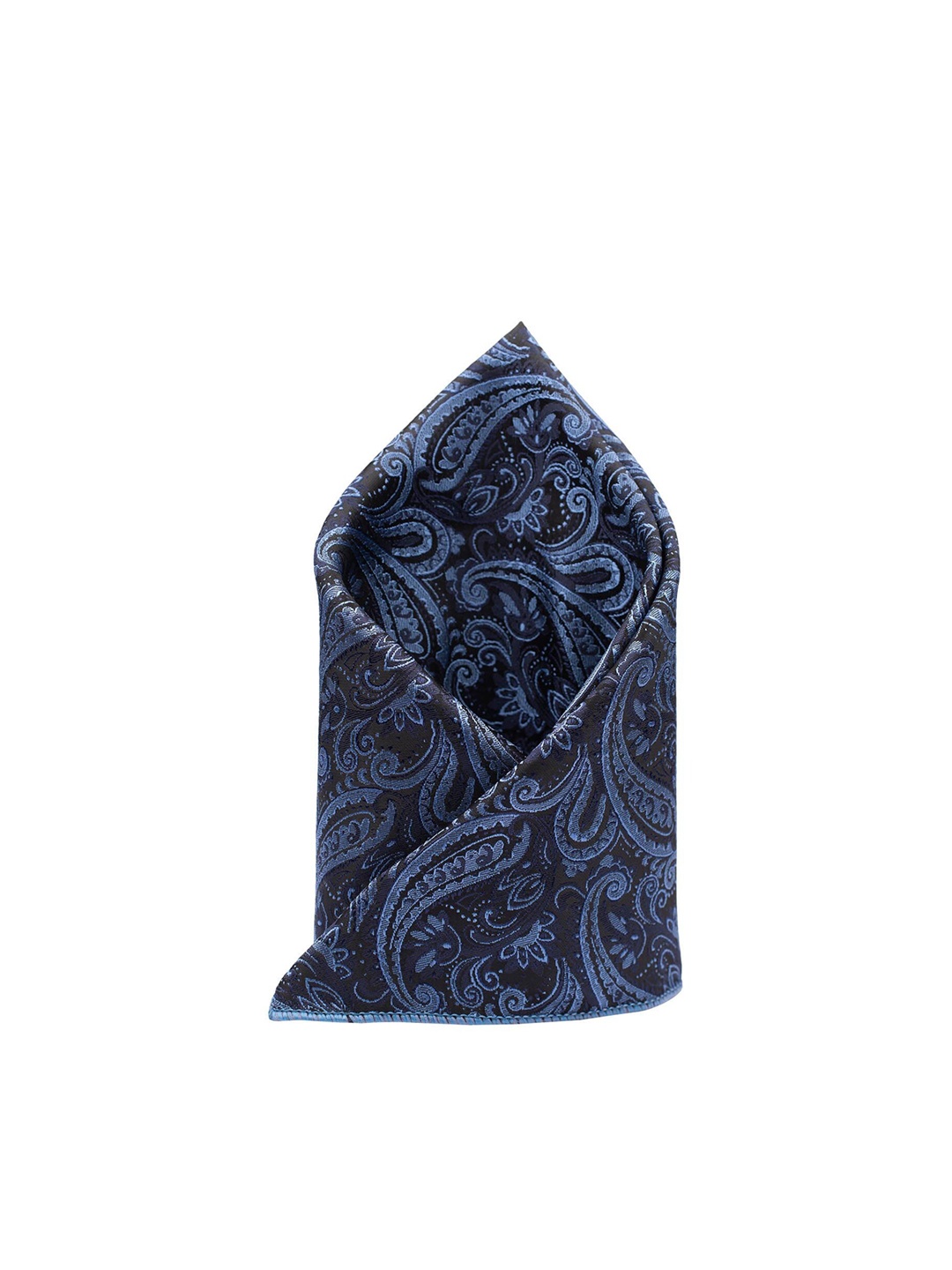 

The Tie Hub Men Navy Blue Printed Pocket Squares