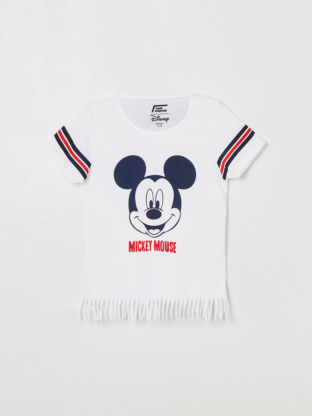 

Fame Forever by Lifestyle White Print Top
