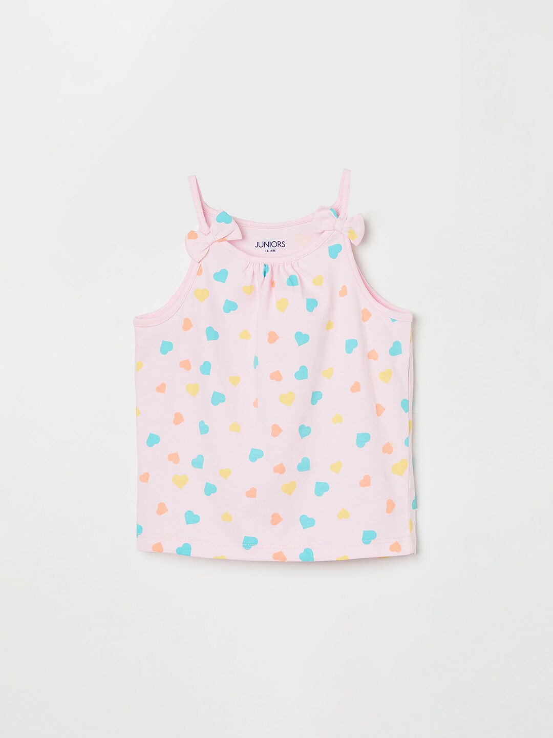 

Juniors by Lifestyle Pink Print Top