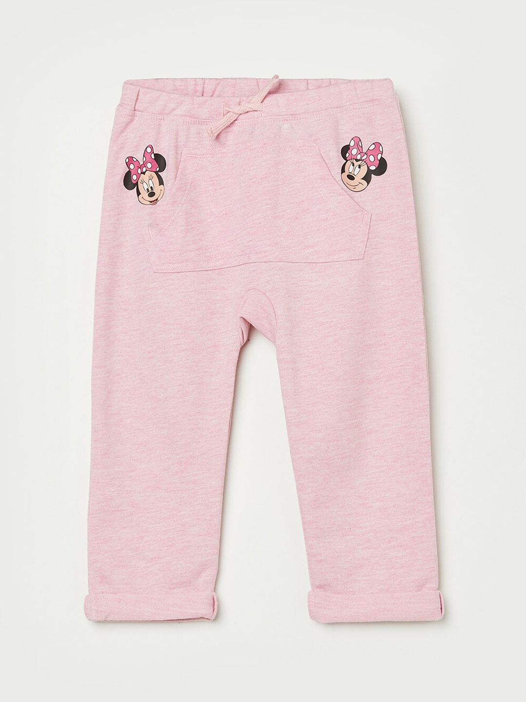 

Juniors by Lifestyle Infant Girls Minnie Mouse Print Detail Track Pants, Pink