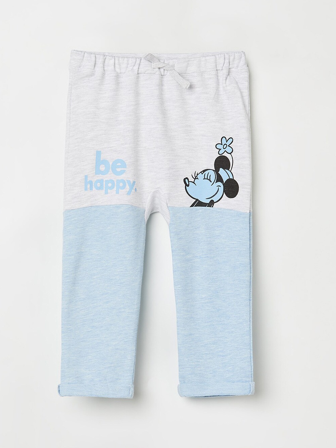 

Juniors by Lifestyle Infant Girls Blue Minnie Mouse Color-blocked Track Pants