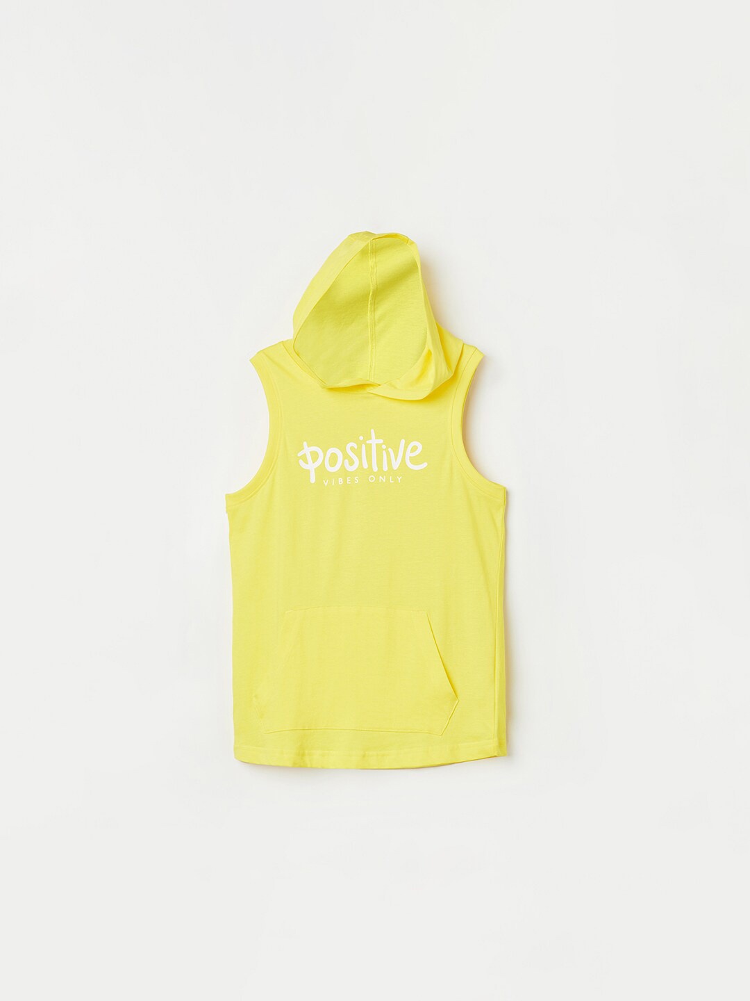 

Fame Forever by Lifestyle Boys Yellow Typography Printed Pure Cotton T-shirt