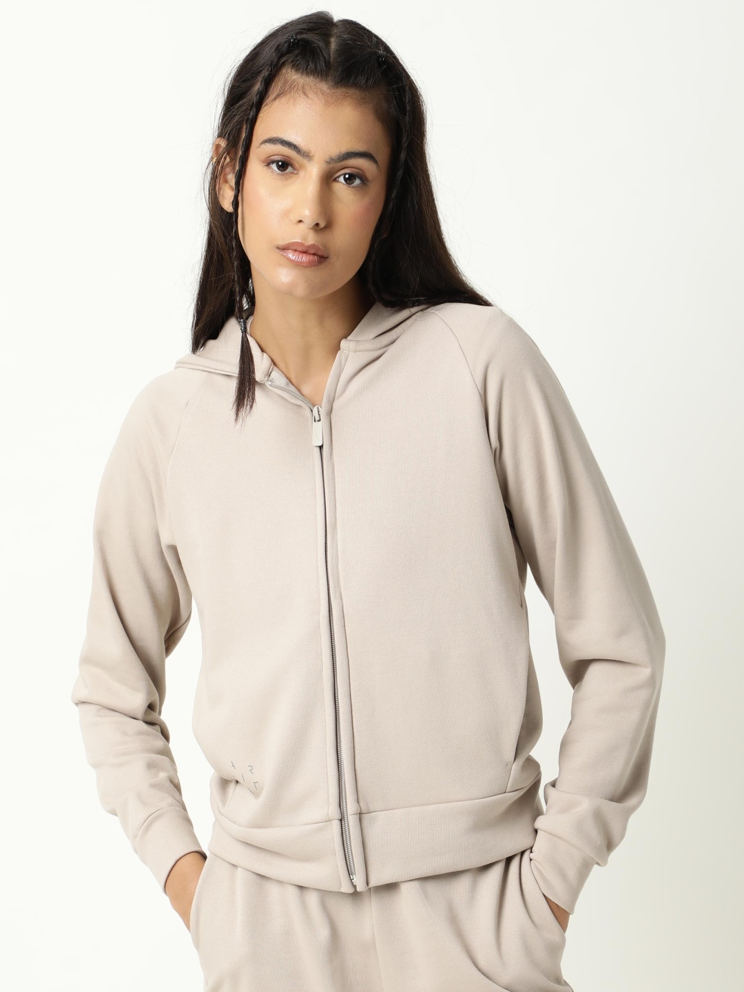 

ARTICALE Beige Hooded Sweatshirt