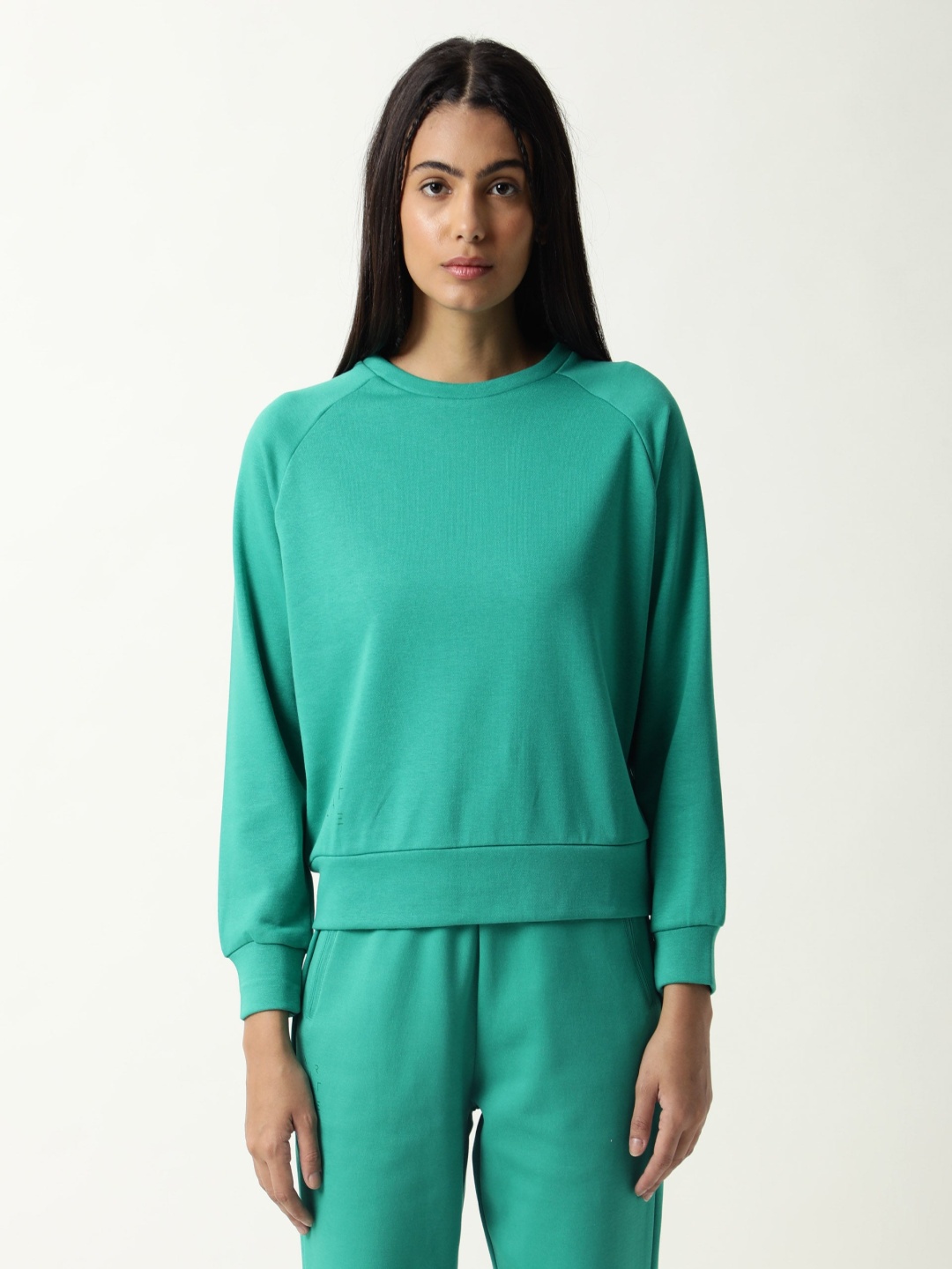 

ARTICALE Women Green Sweatshirt