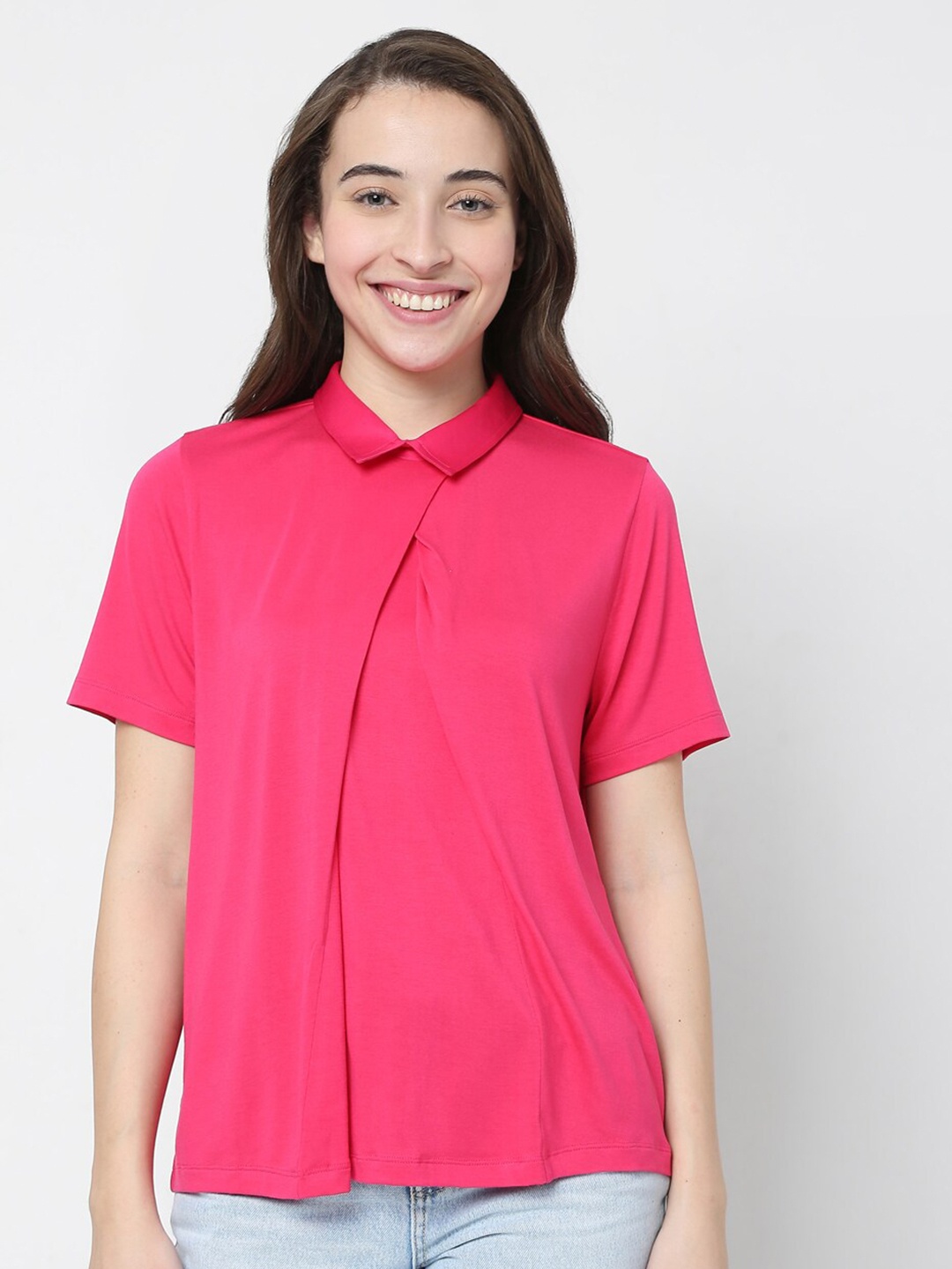 

Vero Moda Pink Shirt Style Top