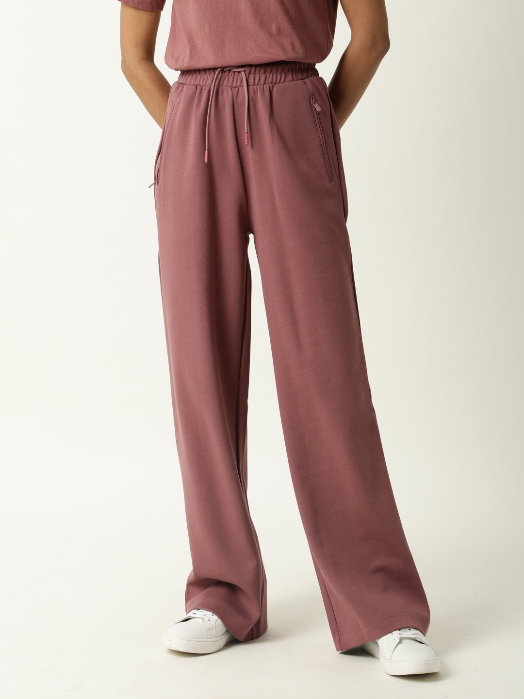 

ARTICALE Women Mauve Solid Track Pants