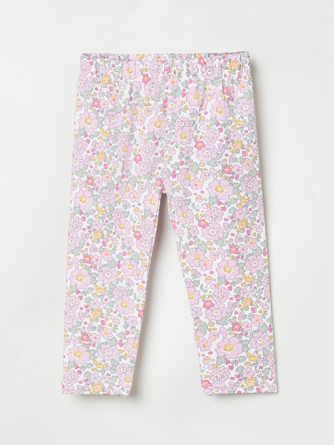 

Juniors by Lifestyle Girls Purple Printed Cotton Leggings