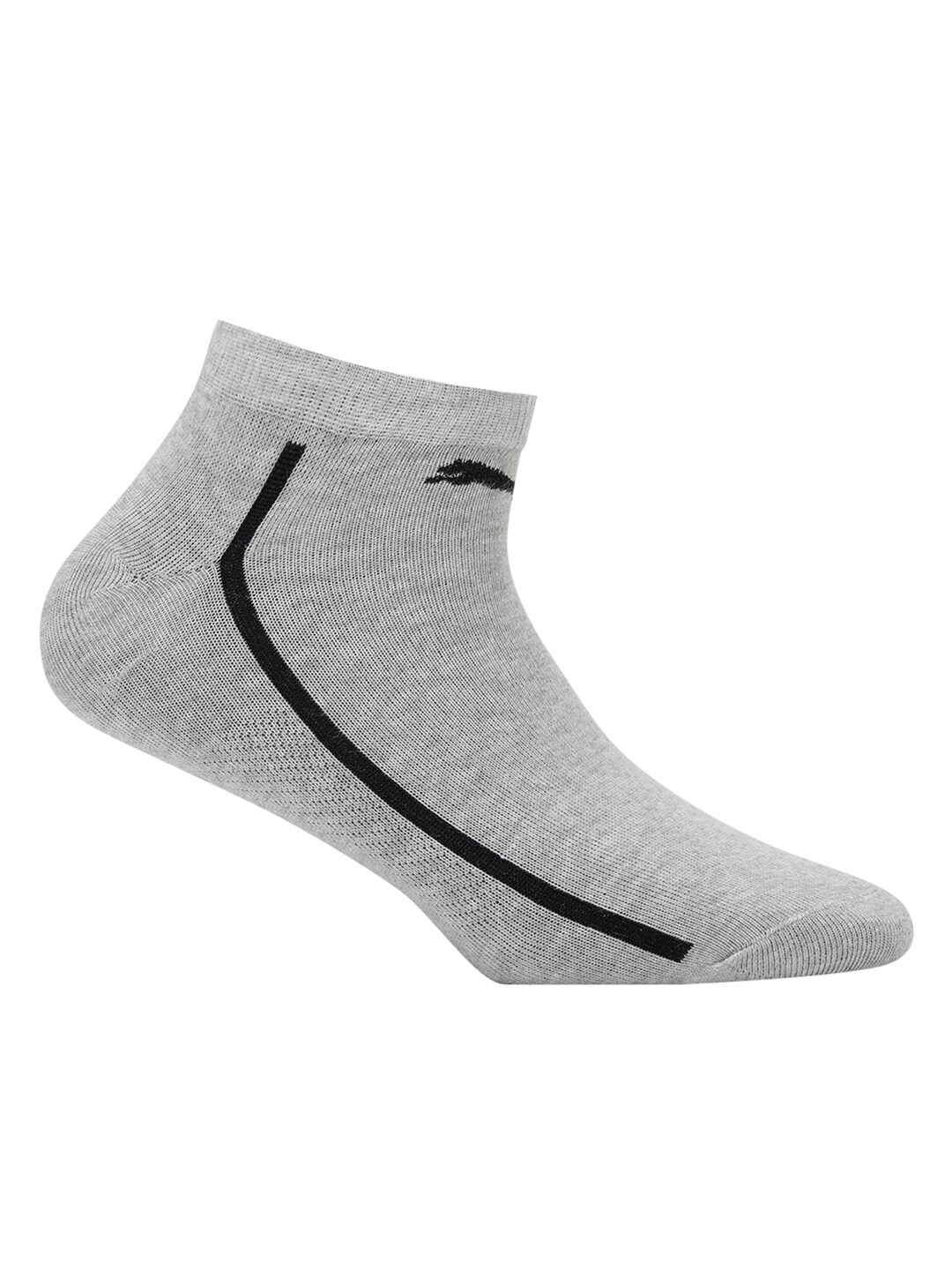 

Puma Textured Ankle Length Socks, Grey