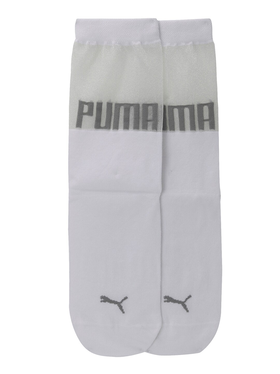 

Puma Women White Solid SG x PUMA Calf Length Socks