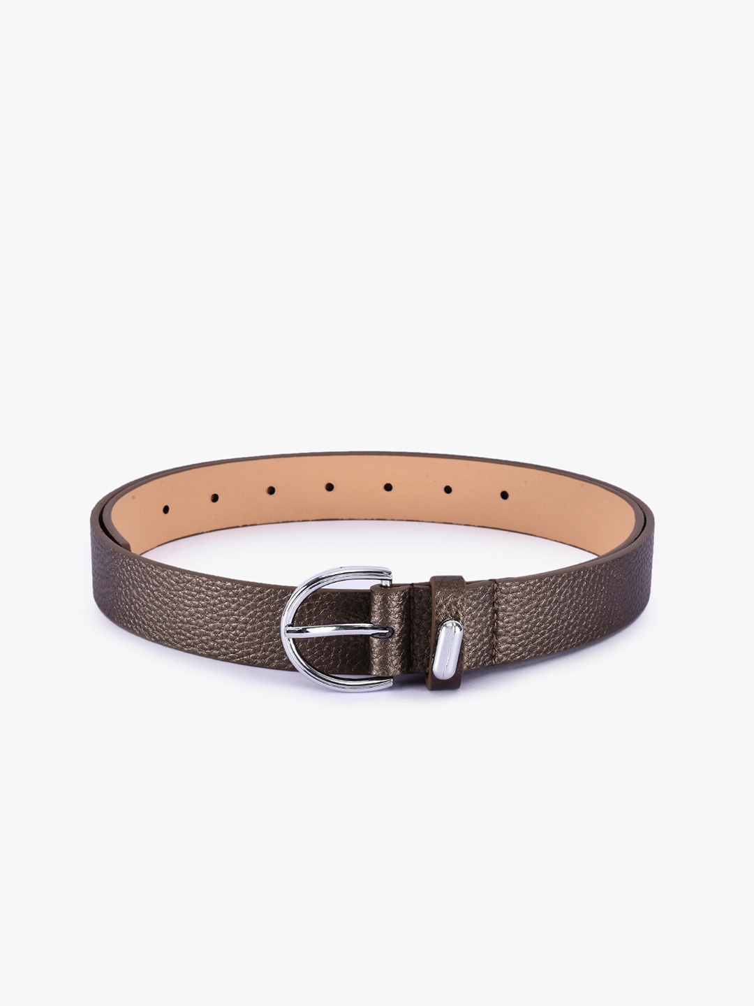 

BuckleUp Women Brown Textured Belt